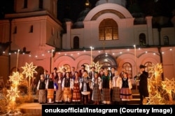 ONUKA з Чернігівським академічним камерним хором імені Д. Бортнянського в рамках концерту «Різдво. Ти не один». Чернігів, 2023 рік
