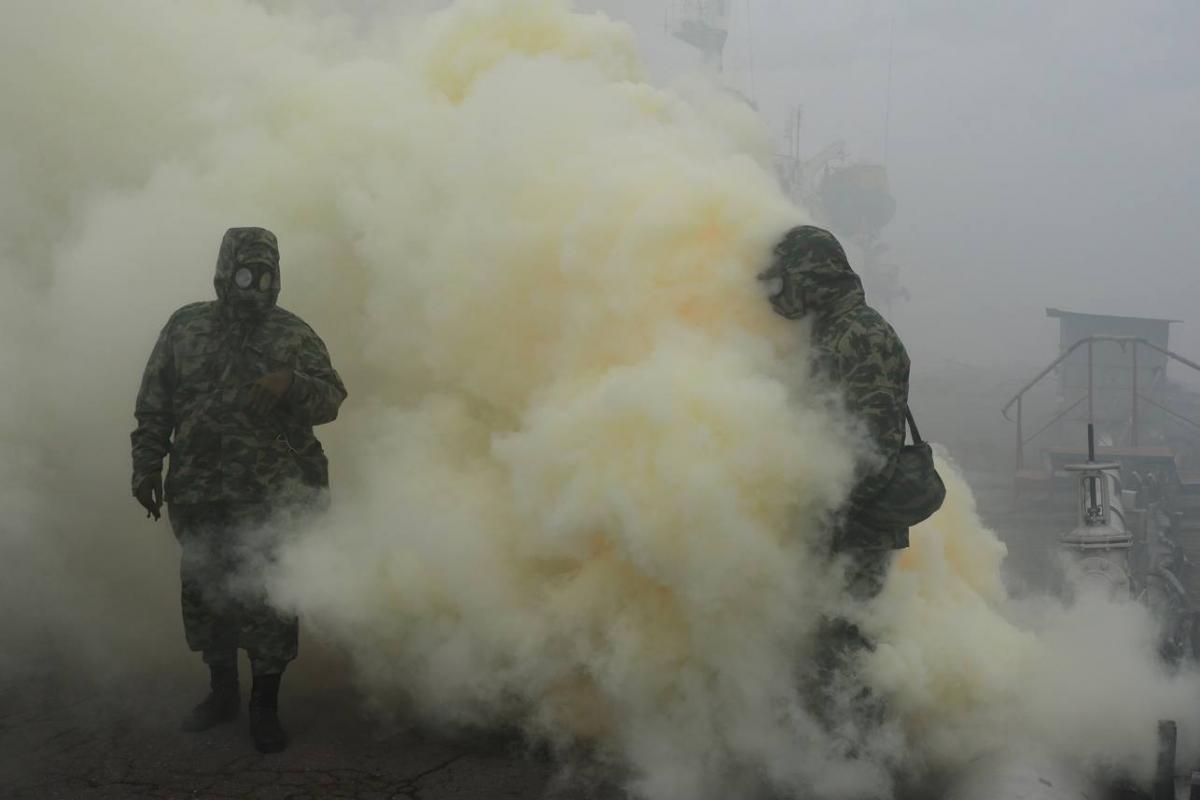 Росія застосовує заборонену хімзброю в Україні/ Міноборони Російської Федерації / Facebook Росія застосовує заборонену хімзброю в Україні/ Міноборони Російської Федерації / Facebook