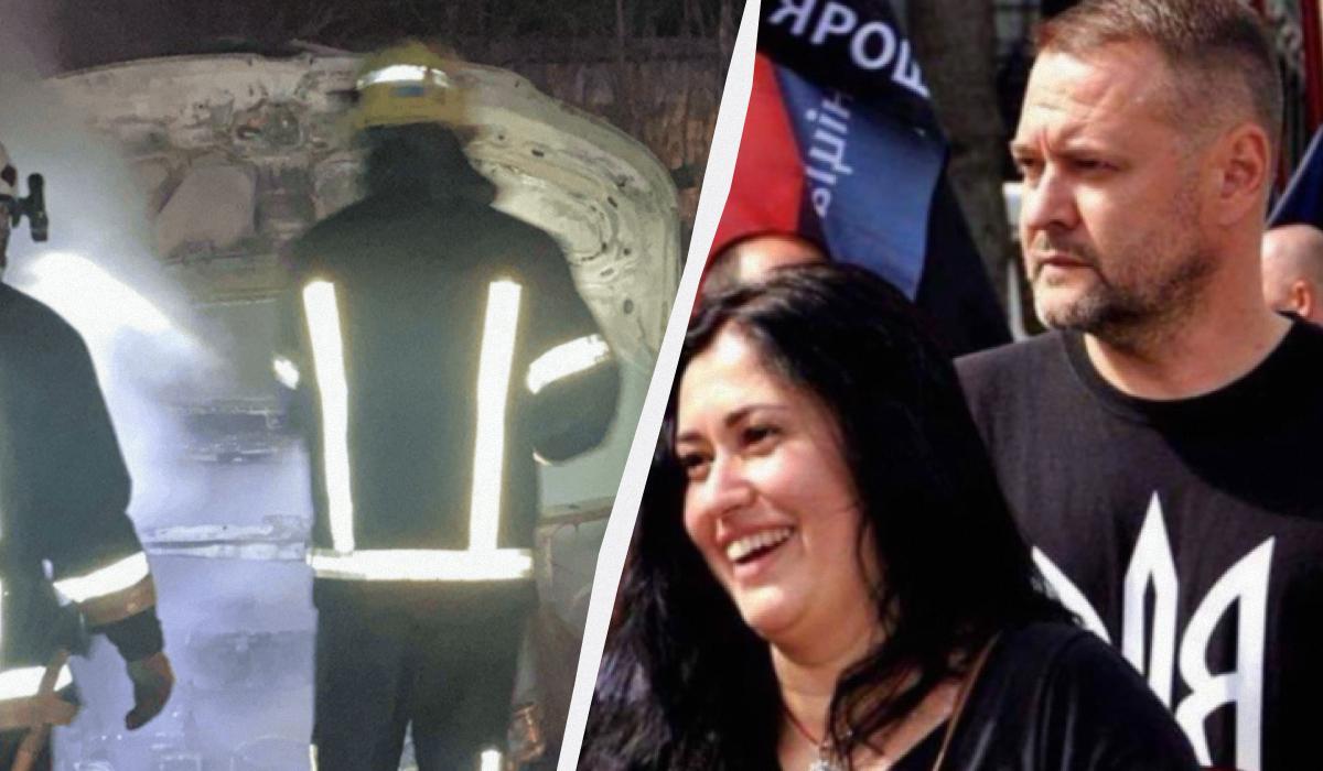 Альберт та Наталя Кручиніни перебувають у лікарні / Колаж УНІАН / Скриншот, фото УДА Альберт та Наталя Кручиніни перебувають у лікарні / Колаж УНІАН / Скриншот, фото УДА