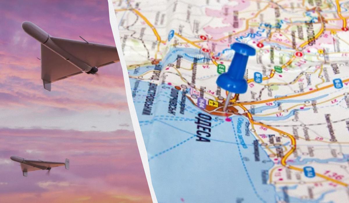 Одеса під ударом БПЛА / Колаж УНІАН / фото ua.depositphotos.com