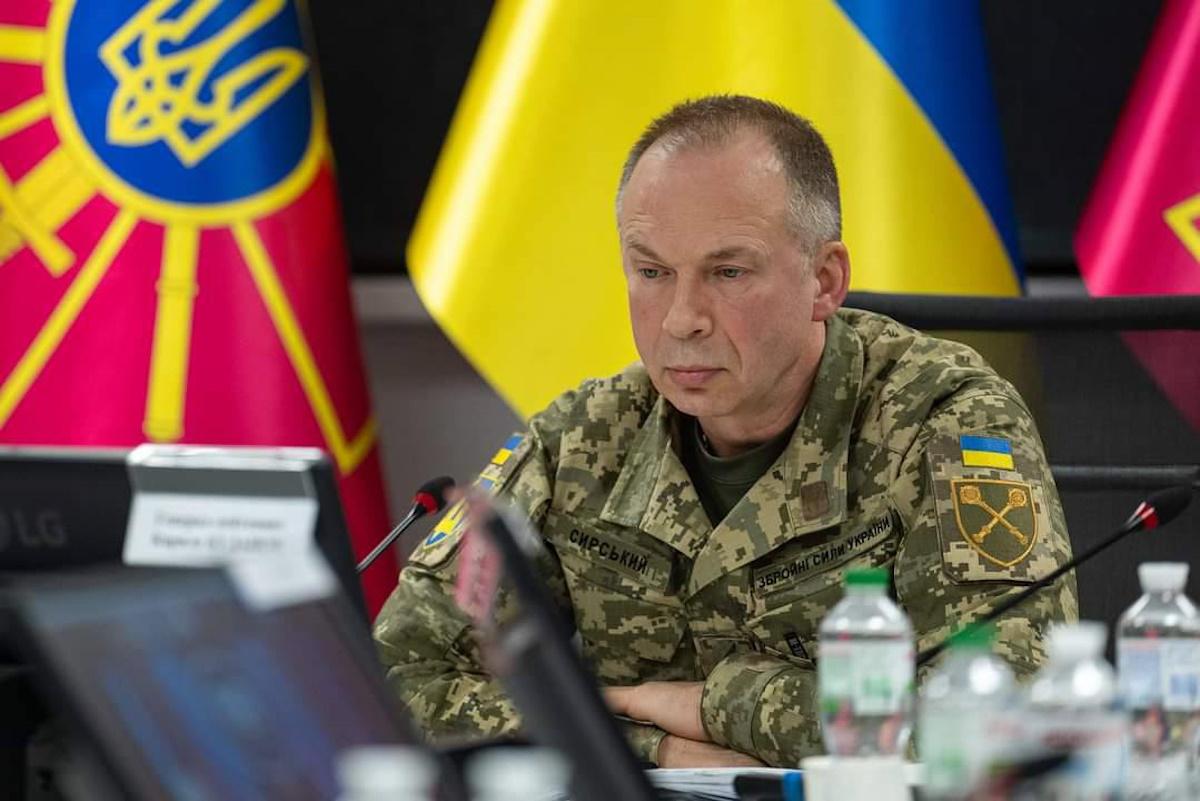 Сирський розповів про обстановку на фронті / фото t.me/osirskiy Сирський розповів про обстановку на фронті / фото t.me/osirskiy