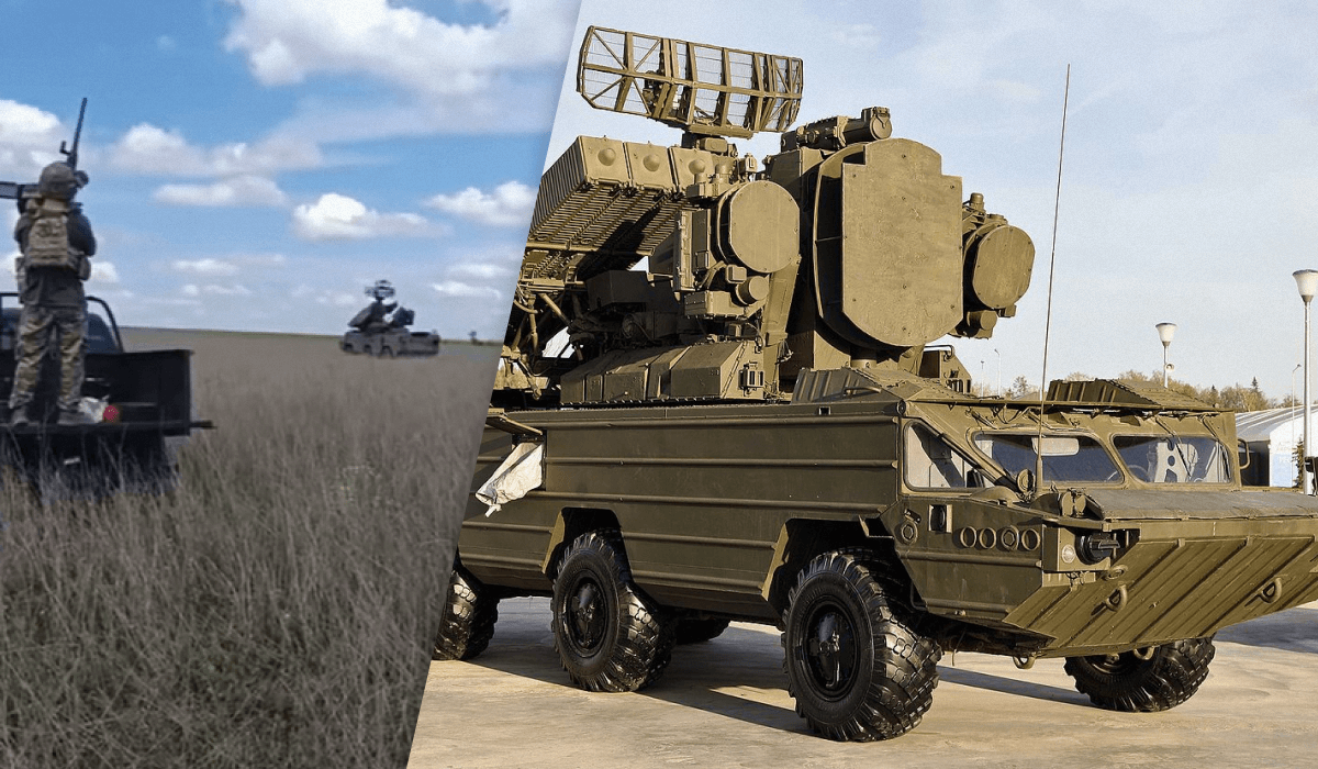 Зенітно-ракетний комплекс "Оса" є дуже ефективним на фронті / колаж УНІАН, скриншот, фото Вікіпедія Зенітно-ракетний комплекс "Оса" є дуже ефективним на фронті / колаж УНІАН, скриншот, фото Вікіпедія