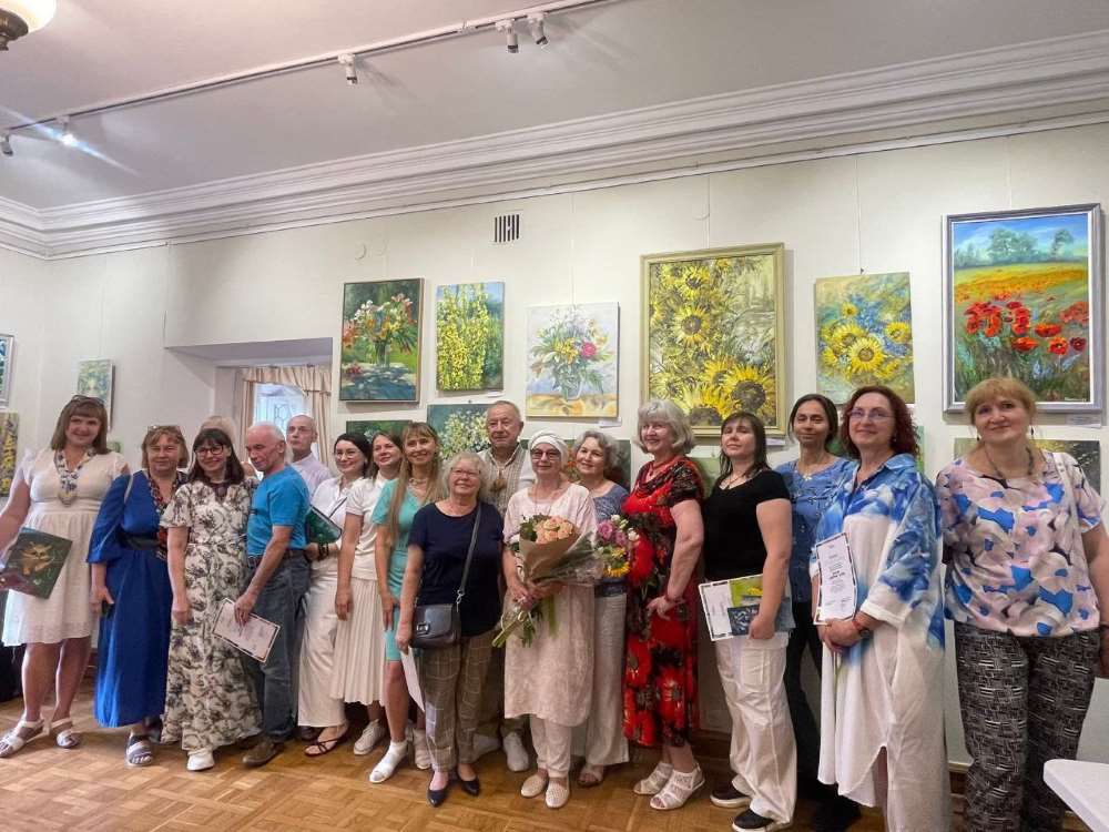 “Коли квіте літо”: У Києві відкрилася колективна виставка живопису в рамках арт-проєкту “Душа України”