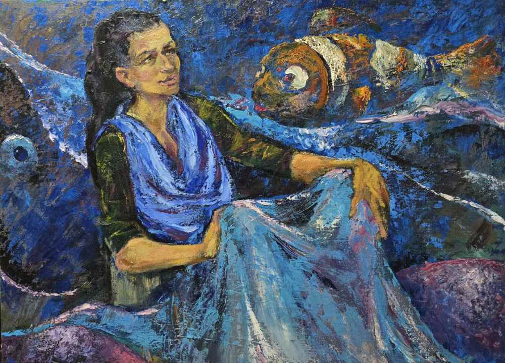 «Дивний сон» як арт-терапія: у Києві відкрилася завершальна виставка року про фантазію, світло і внутрішні світи