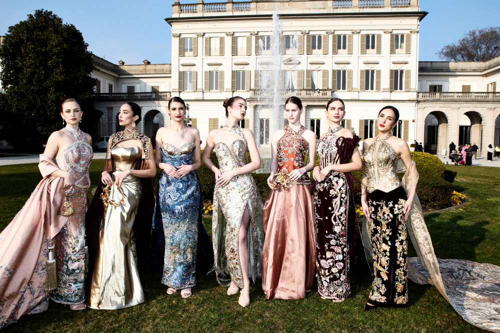 Milan Fashion Days Showcased Outstanding Designers at the Magnificent Villa Borromeo