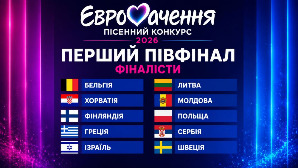 Завершився перший півфінал Євробачення 2026: хто пройшов до фіналу