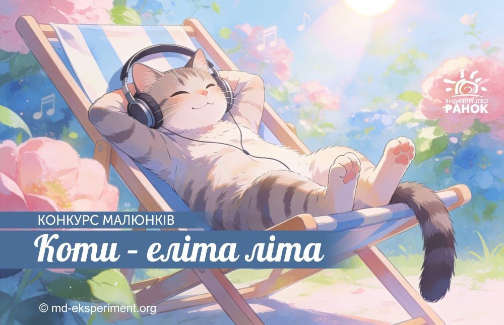 Стартував конкурс веселих малюнків «Коти – еліта літа»