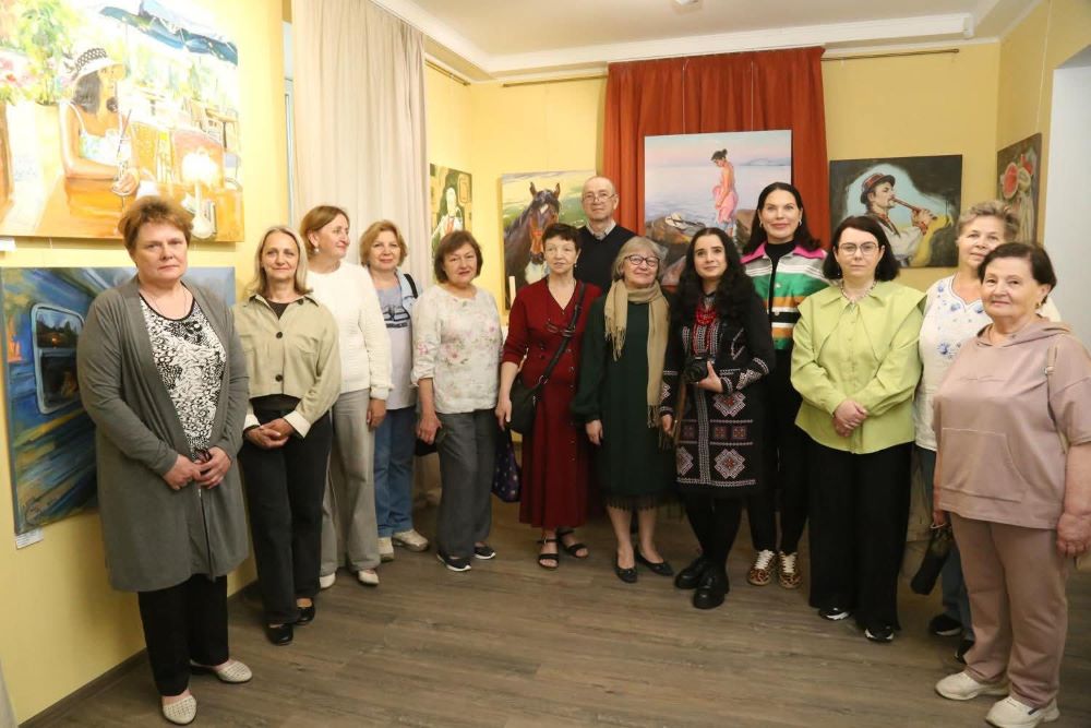 Відкриття виставки Марії Полякової «Україна крізь призму сьогодення» у Вишгороді